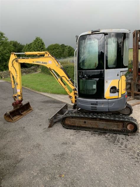 new holland mini digger